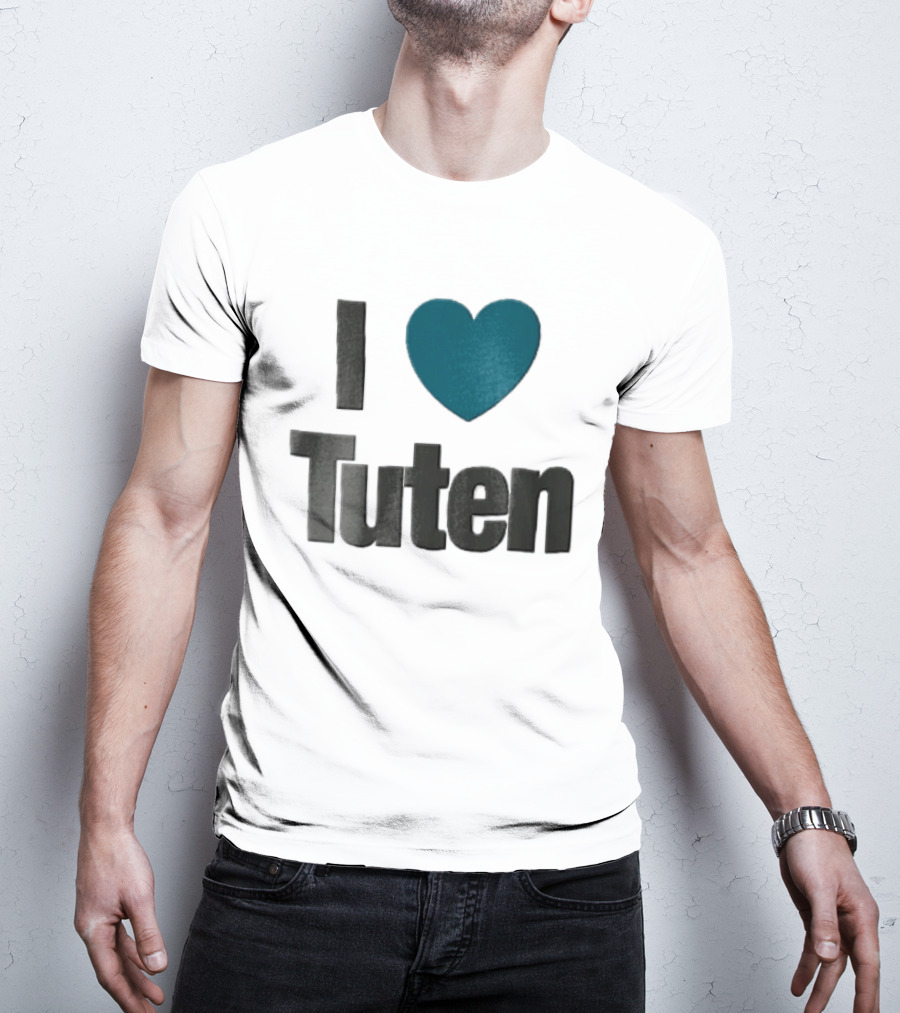 I Love Tuten Heart T-Shirt