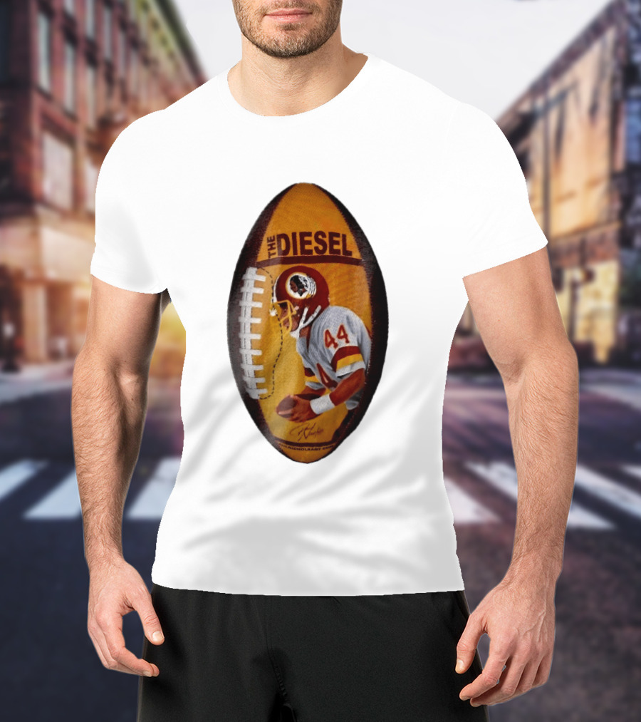 The Diesel Washington Redskins Football Vintage Memorabilia Image T-Shirt