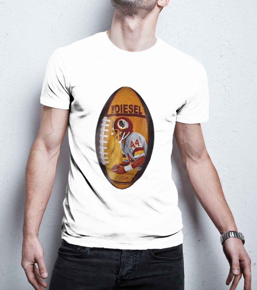 The Diesel Washington Redskins Football Vintage Memorabilia Image T-Shirt