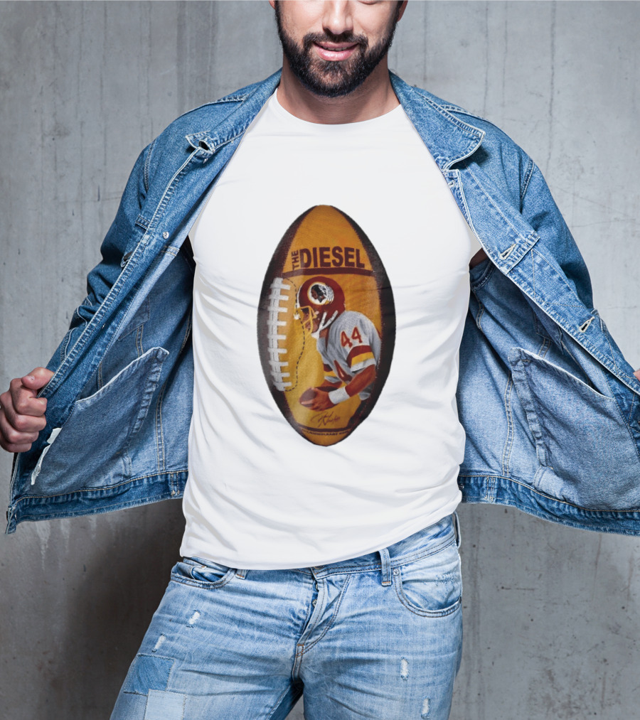 The Diesel Washington Redskins Football Vintage Memorabilia Image T-Shirt