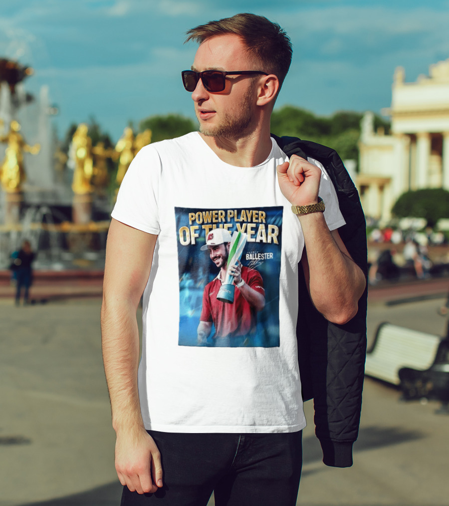 Power Player Of The Year Josele Ballester Champions Trophy Sports Celebration T-Shirt