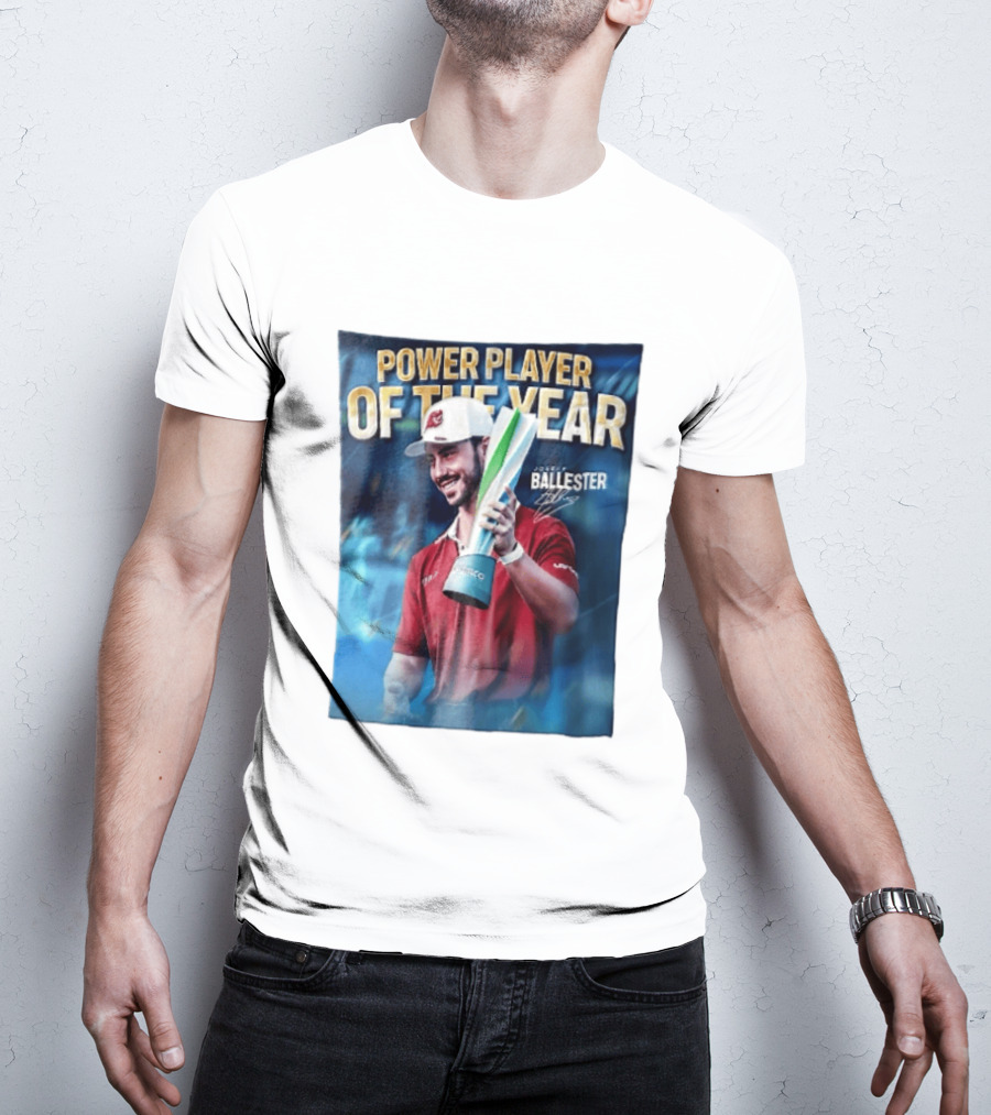 Power Player Of The Year Josele Ballester Champions Trophy Sports Celebration T-Shirt