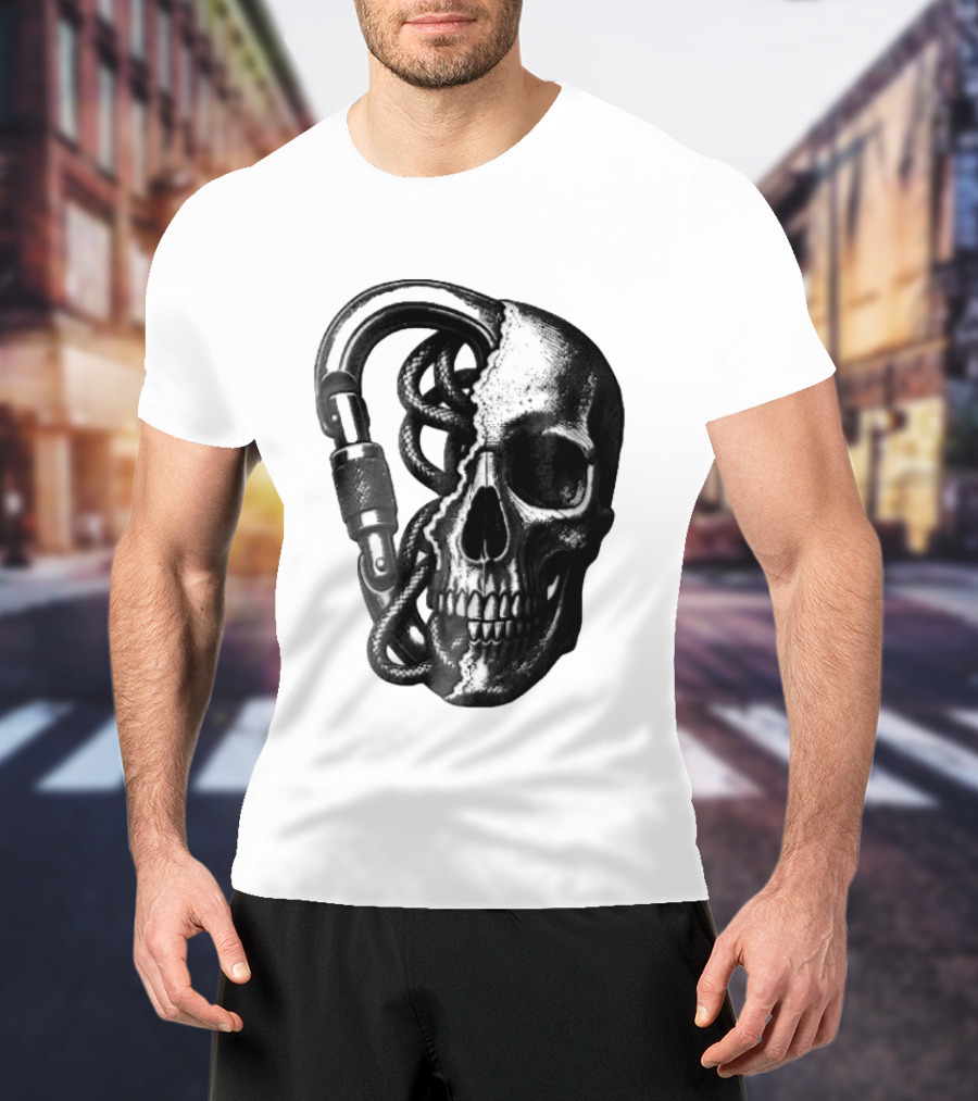 Skull Carabiner Snake T-Shirt