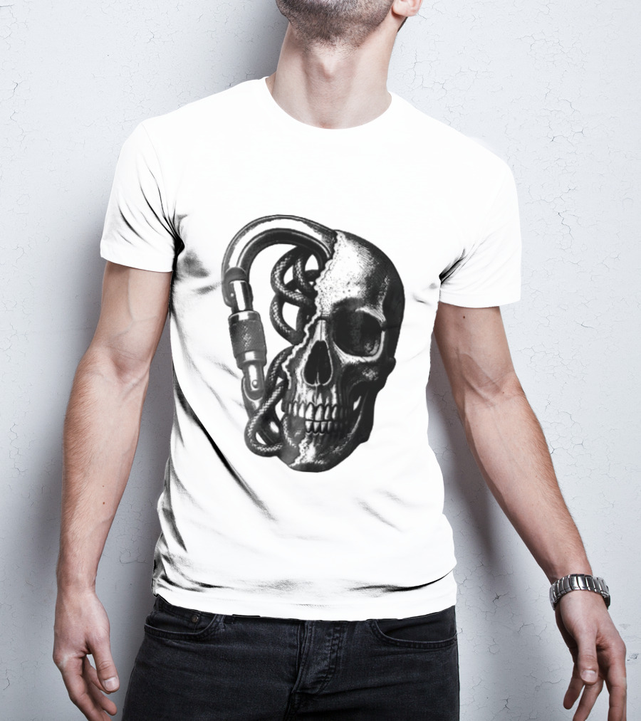 Skull Carabiner Snake T-Shirt