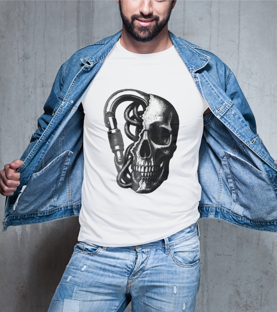 Skull Carabiner Snake T-Shirt