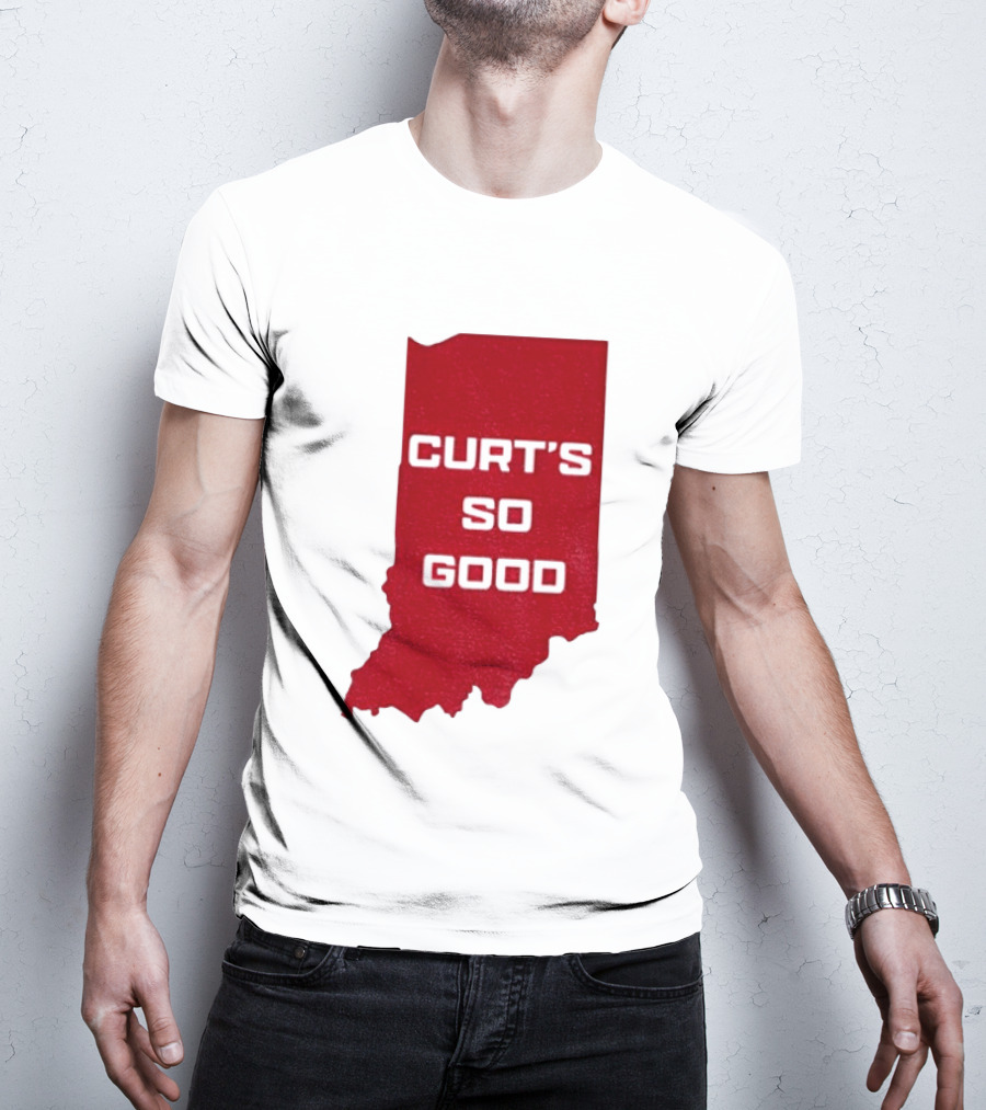 Indiana Hoosier Football Curt's So Good T-Shirt