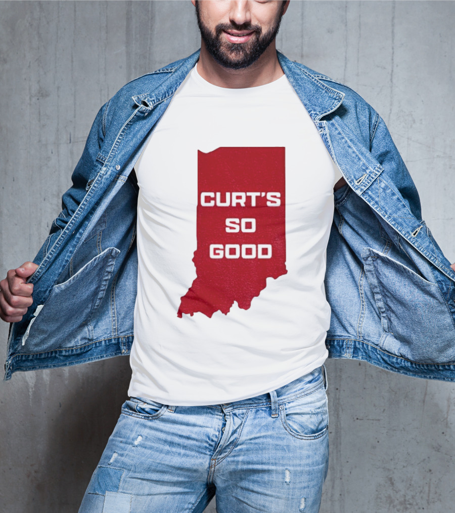 Indiana Hoosier Football Curt's So Good T-Shirt