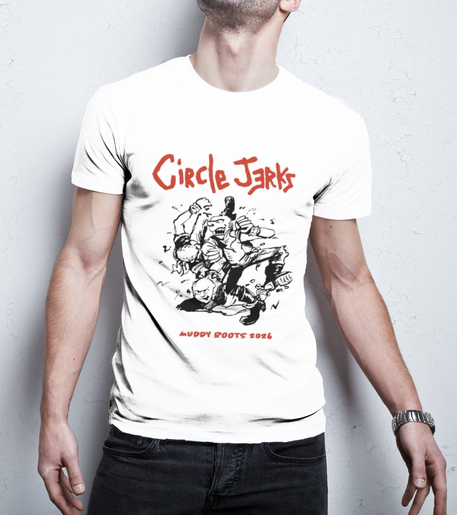 Circle Jerks Muddy Roots 2026 September Festival Exclusive T-Shirt