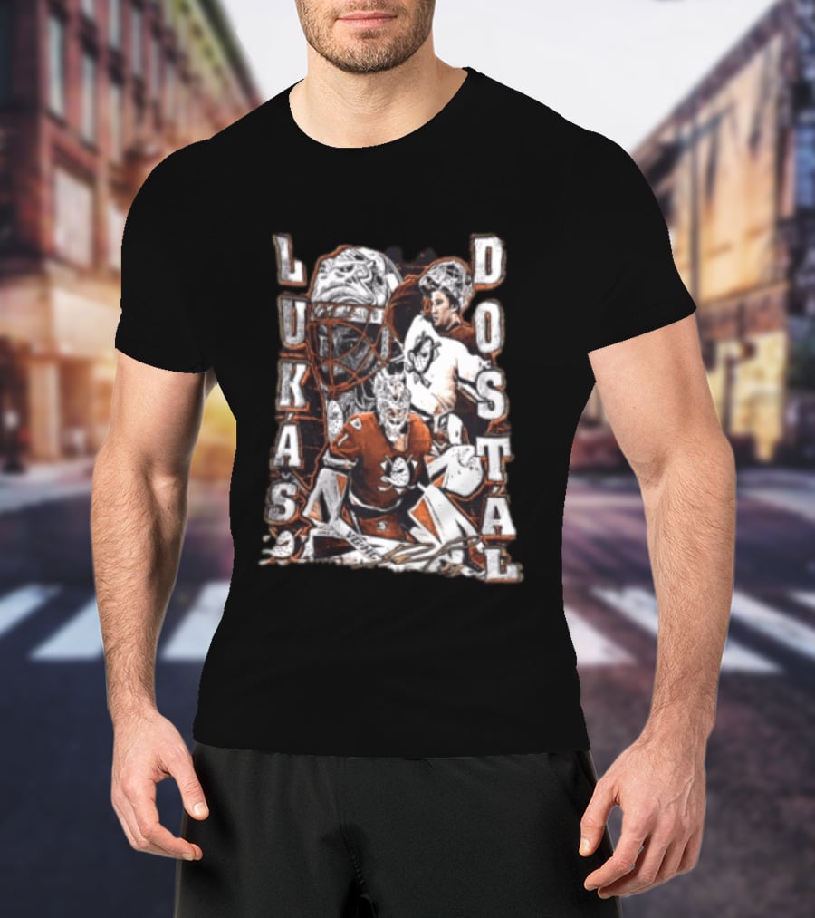 Lukas Dostal Ice Hockey Goalie Champion T-Shirt