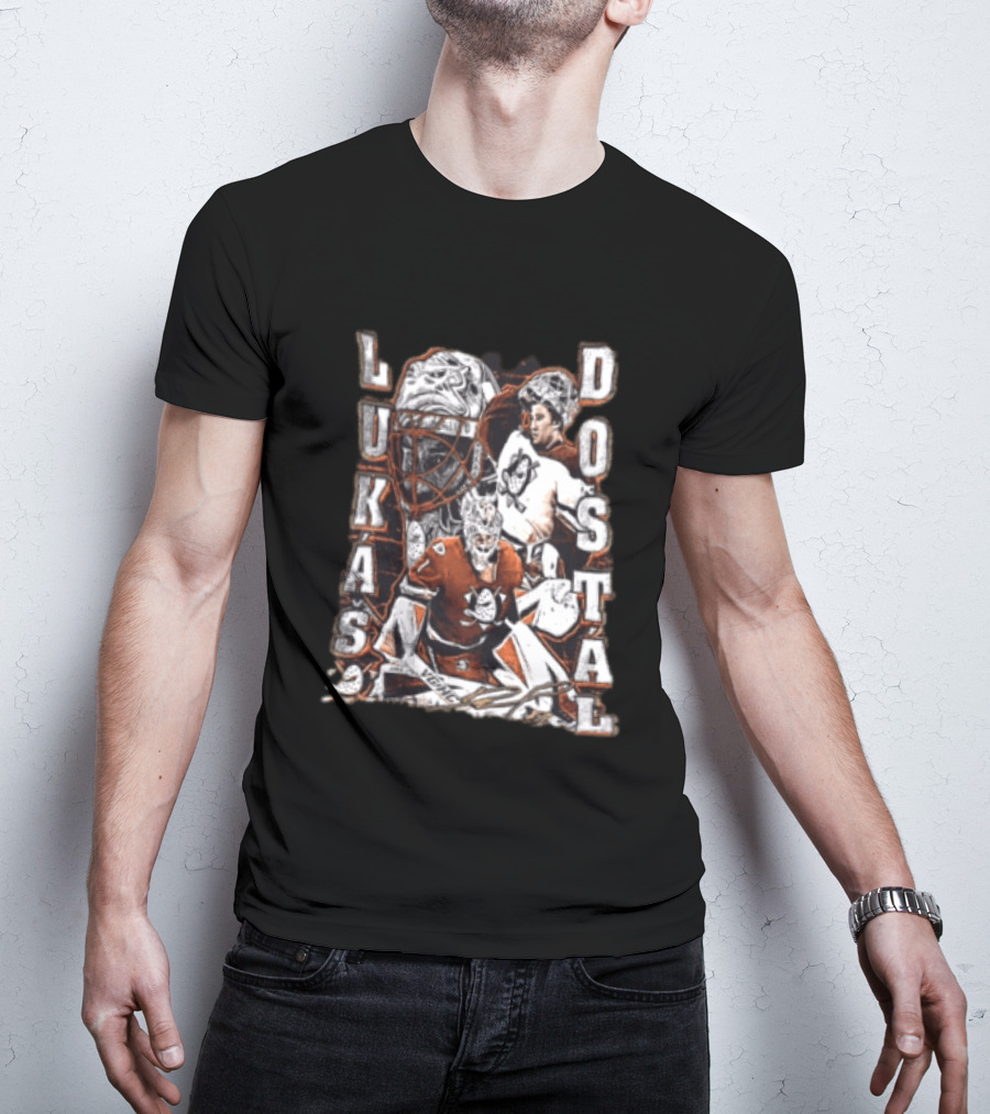 Lukas Dostal Ice Hockey Goalie Champion T-Shirt