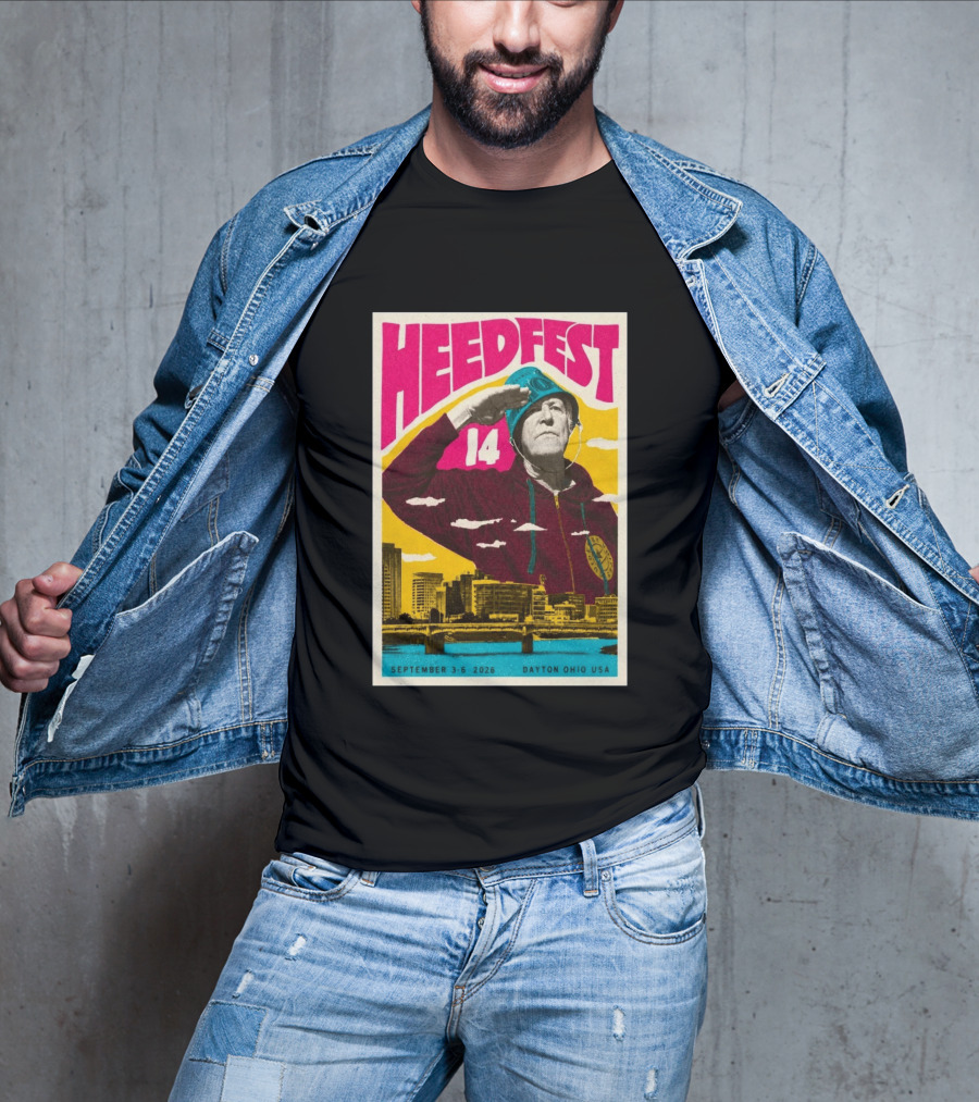 HeedFest 14 September 3 6 2026 Dayton Ohio USA T-Shirt