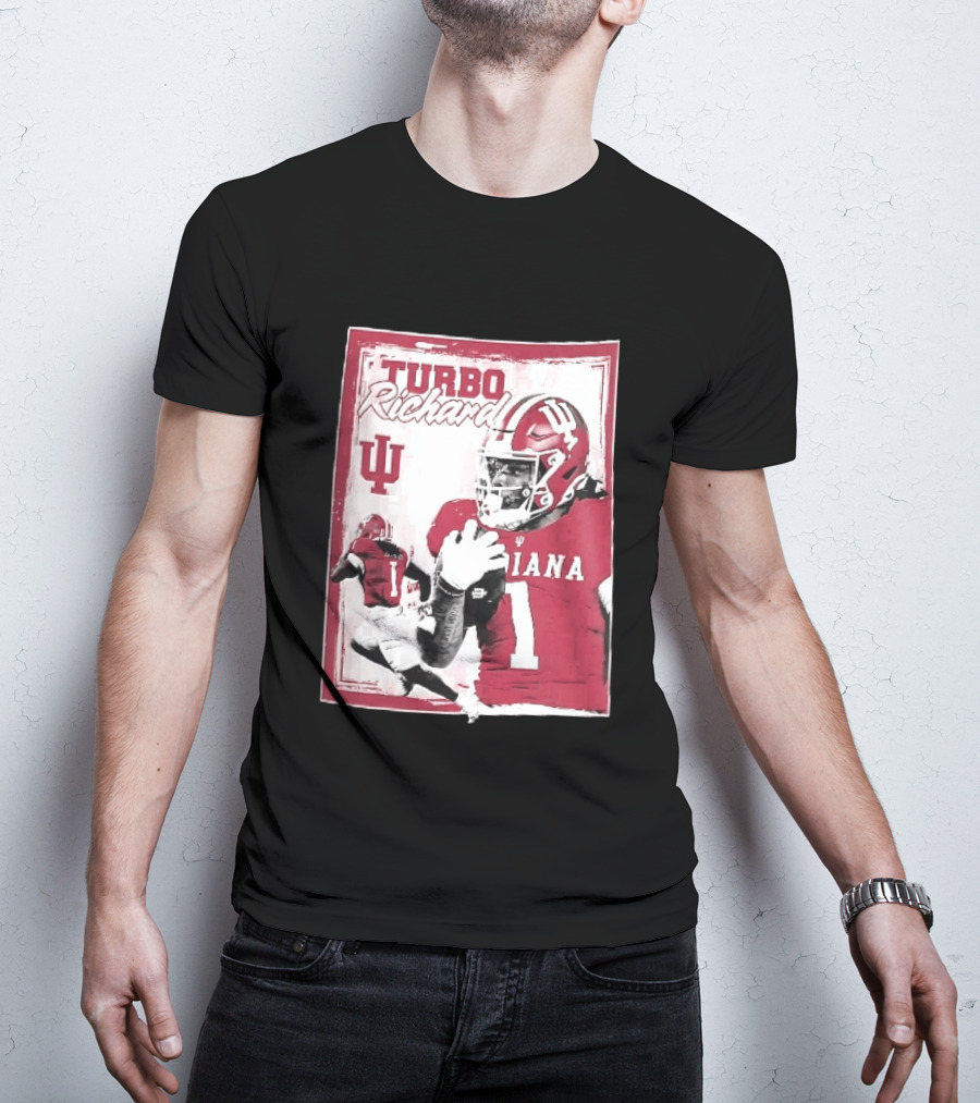 Turbo Richard Indiana Football Player IU Sports Helmets T-Shirt
