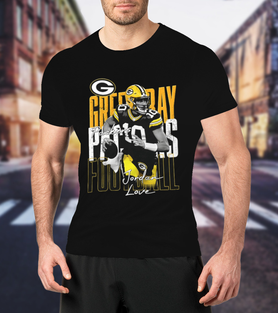 Green Bay Packers Football Jordan Love T-Shirt