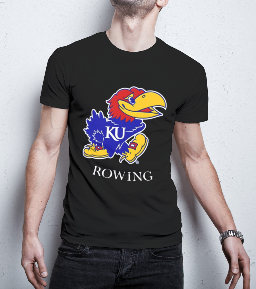 Kansas Jayhawks KU Rowing T-Shirt