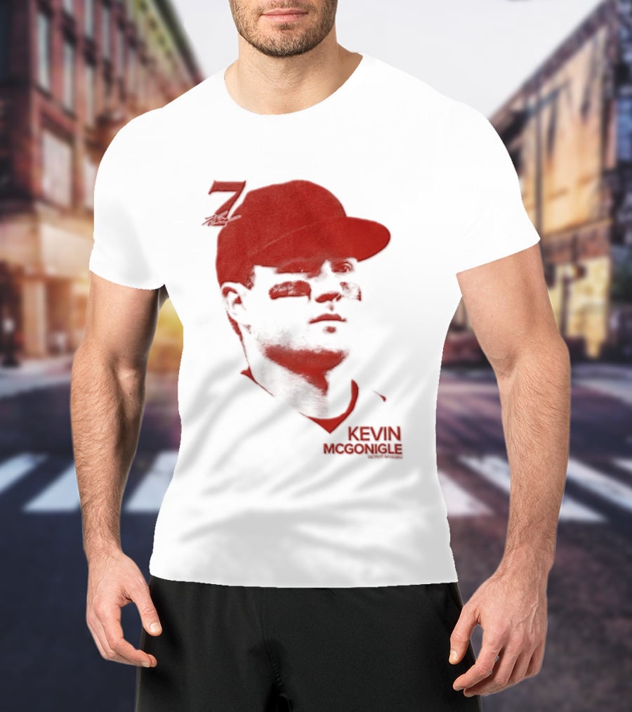 Kevin McGonigle Detroit Tigers MLB Lineage Series T-Shirt