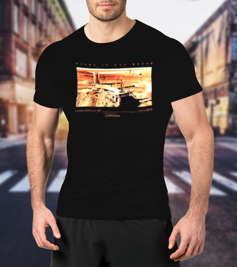 Where It All Began Woomera Launch Site 1967 Australian Research And Space Exploration T-Shirt