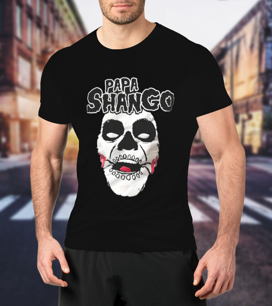 Papa Shango WWE Iconic Face Paint T-Shirt