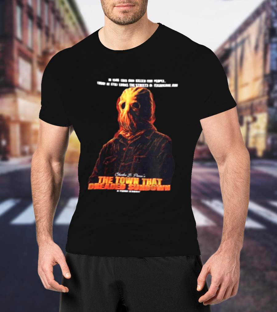 The Town That Dreaded Sundown Horror Movie Phantom Killer T-Shirt
