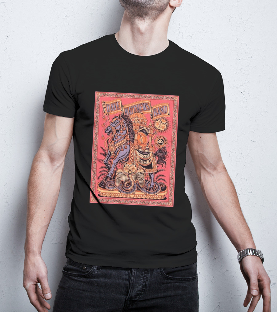 Dave Matthews Band Gorge WA Event September 6 Night 3 At The Gorge George WA T-Shirt