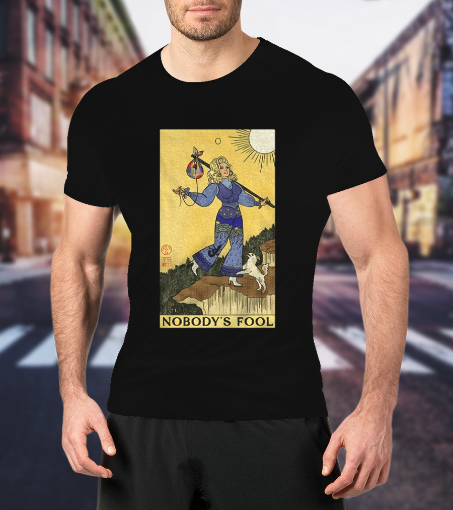 Dolly Parton Nobody's Fool Tarot Card Sun T-Shirt