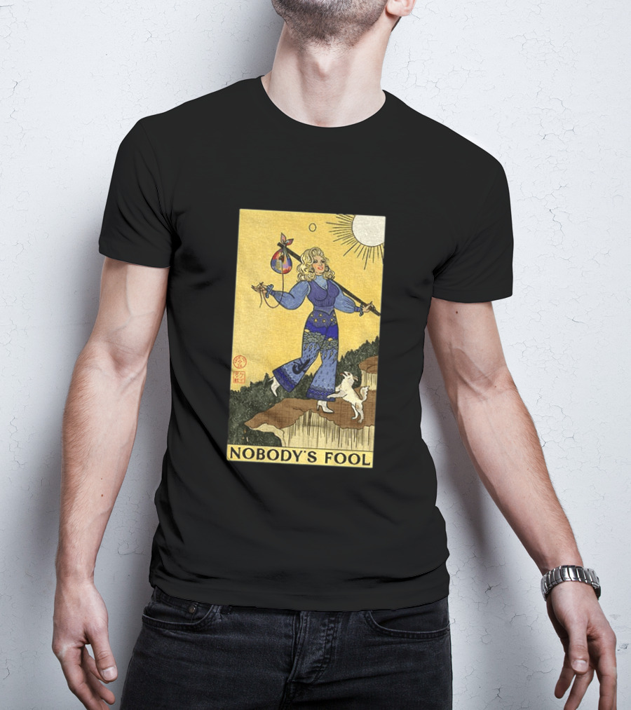 Dolly Parton Nobody's Fool Tarot Card Sun T-Shirt