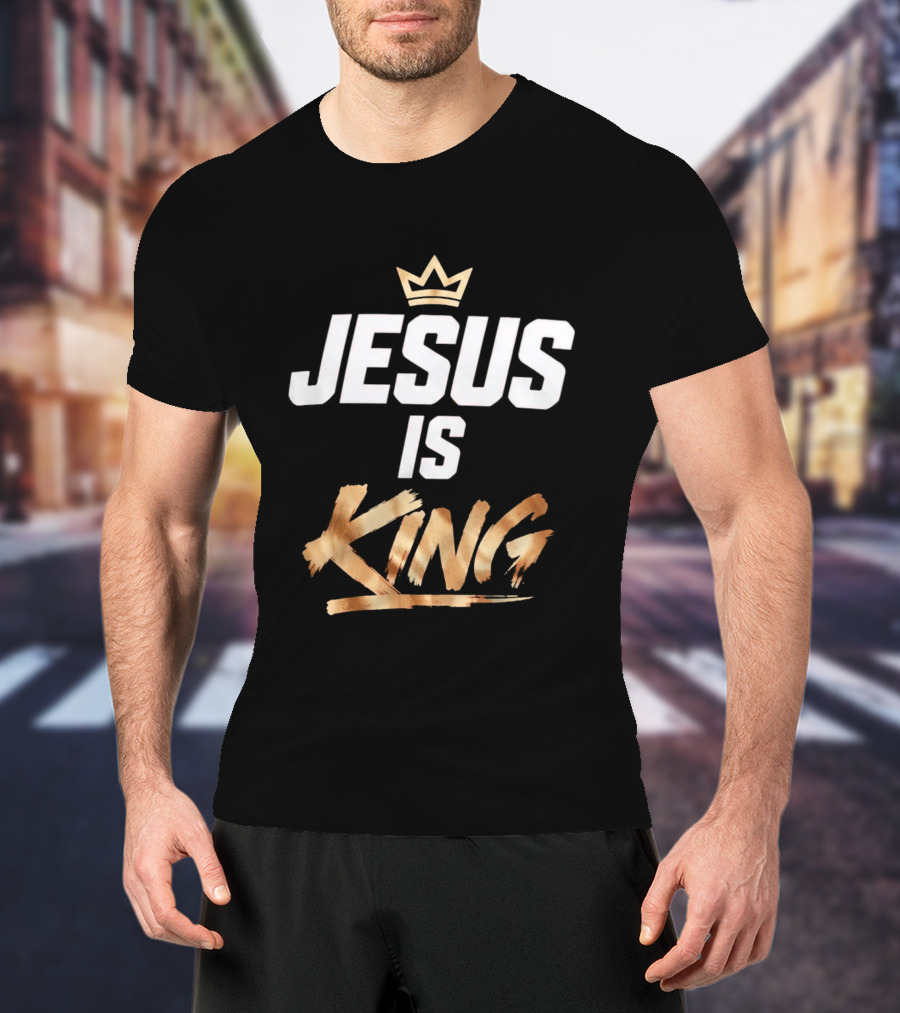 Eugenio Suarez Jesus Is King Crown T-Shirt
