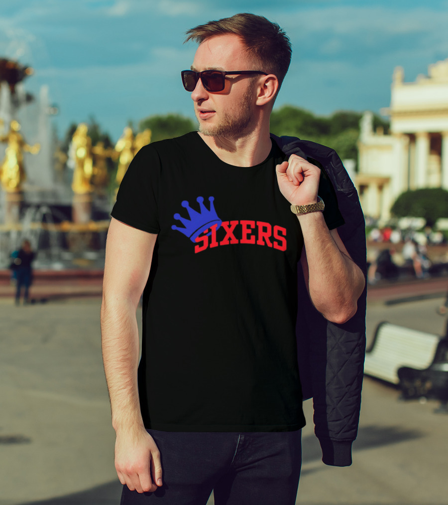 Philadelphia 76ers King LeBron James Basketball 2026 NBA T-Shirt