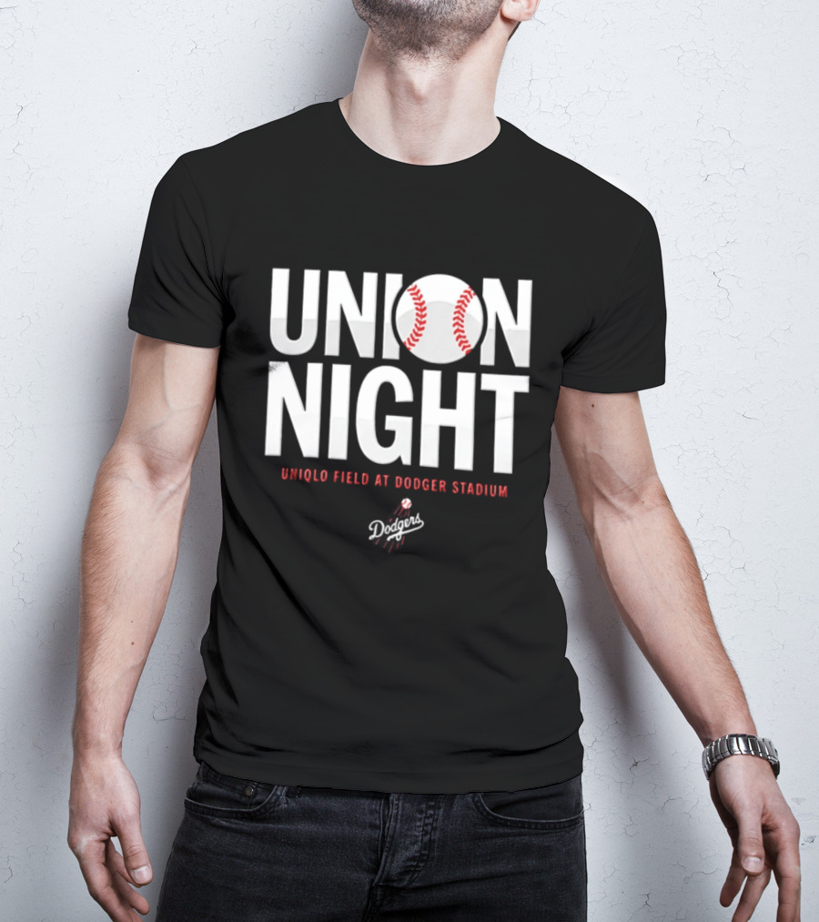Union Night Uniqlo Field At Dodger Stadium Dodgers 2026 T-Shirt