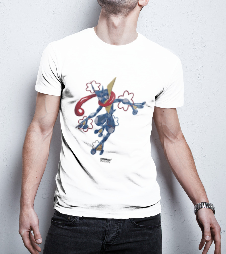Inhuman Gureninja Pokemon Greninja Fan Art Collection T-Shirt
