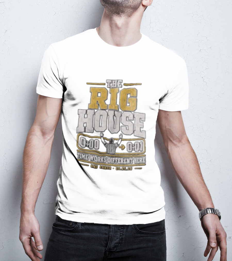 The Big House 0 00 To 0 01 Time Works Different Here Ann Arbor 09 05 26 T-Shirt