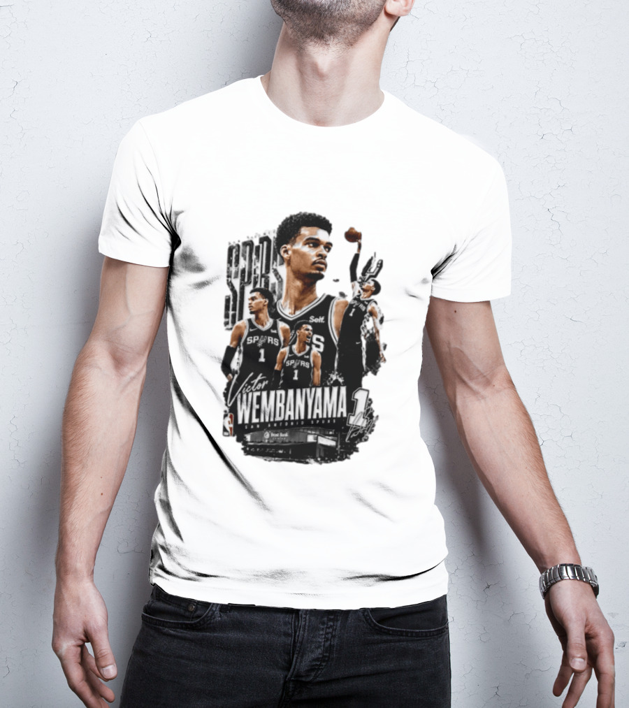 Victor Wembanyama San Antonio Spurs NBA Basketball Self 1 T-Shirt