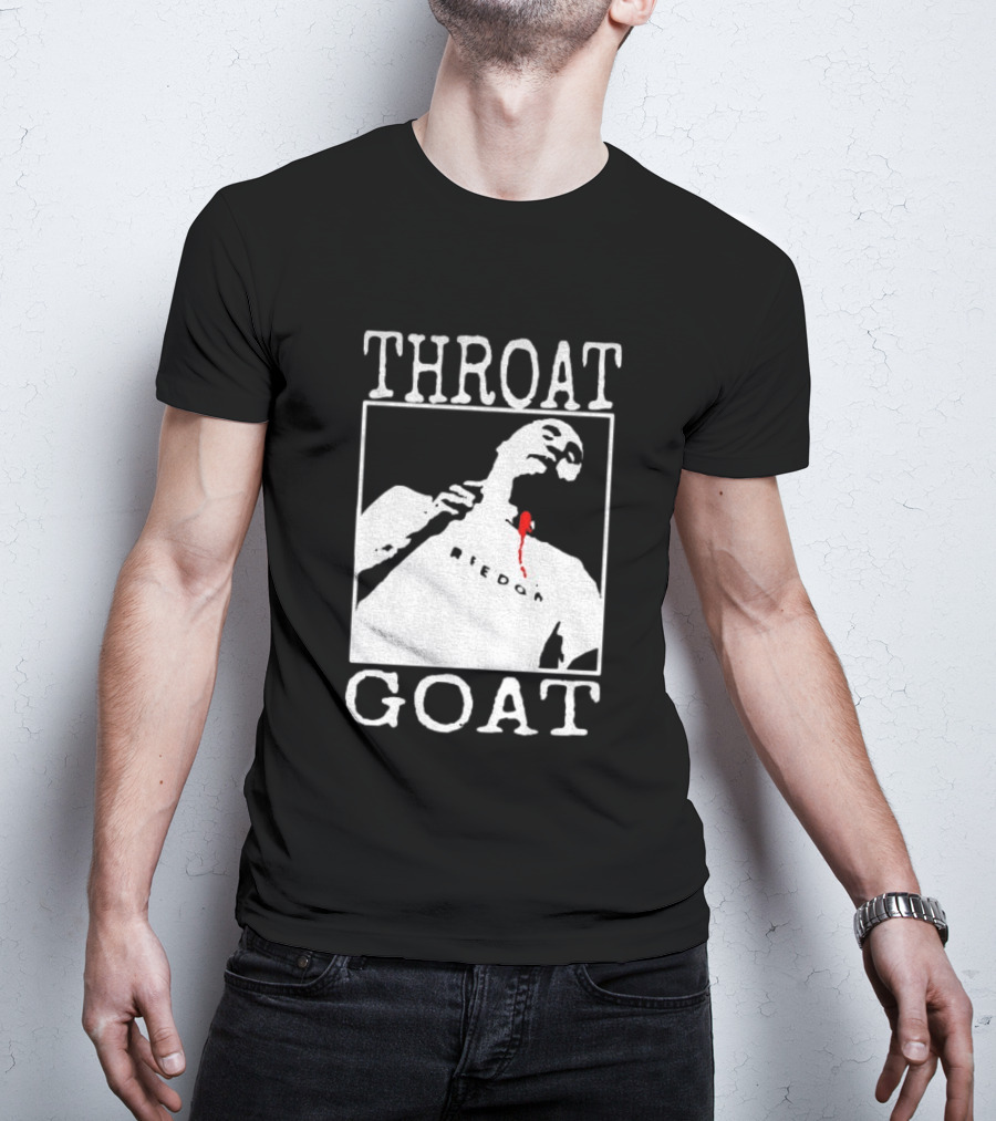 Charlie Kirk Throat Goat Kirkaversary T-Shirt