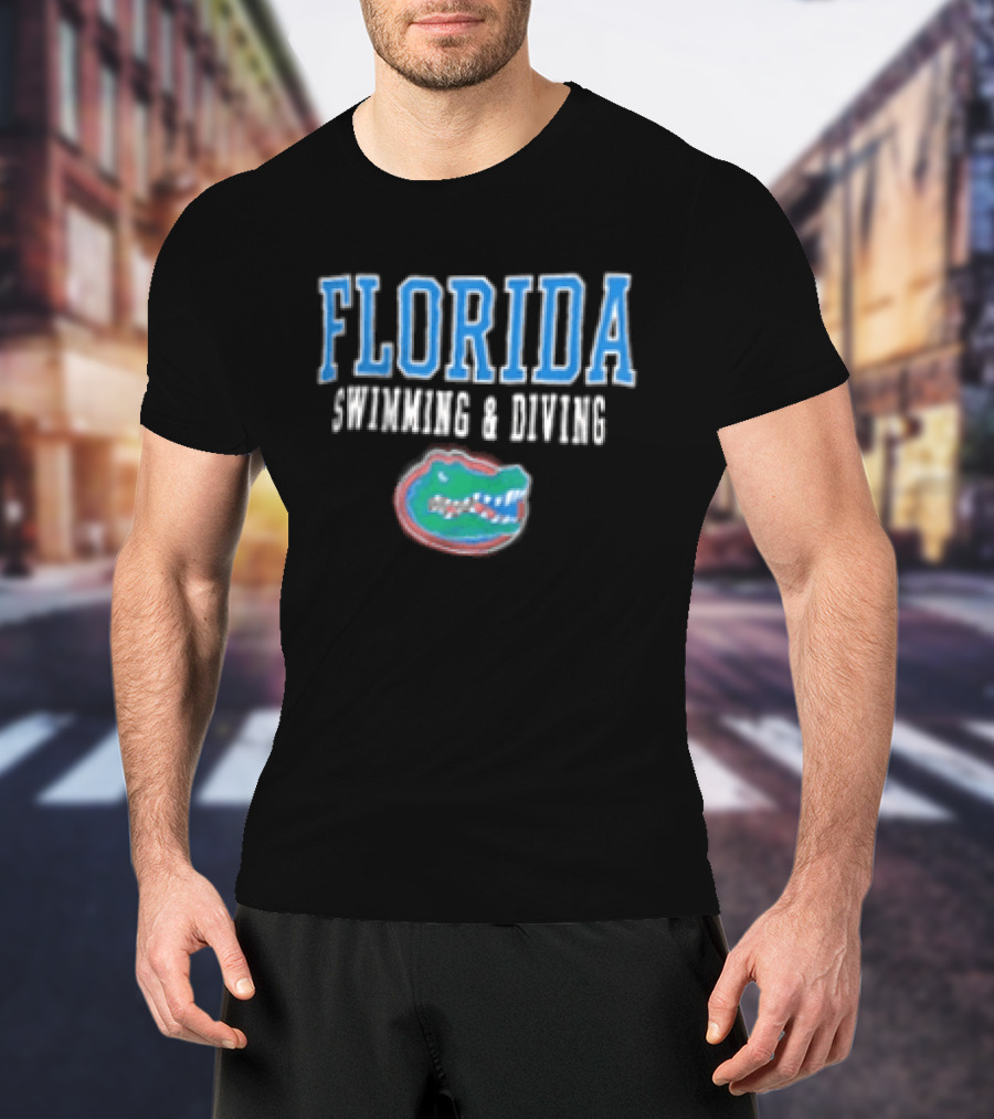 Florida Gators Swimming And Diving Team University Of Florida T-Shirt