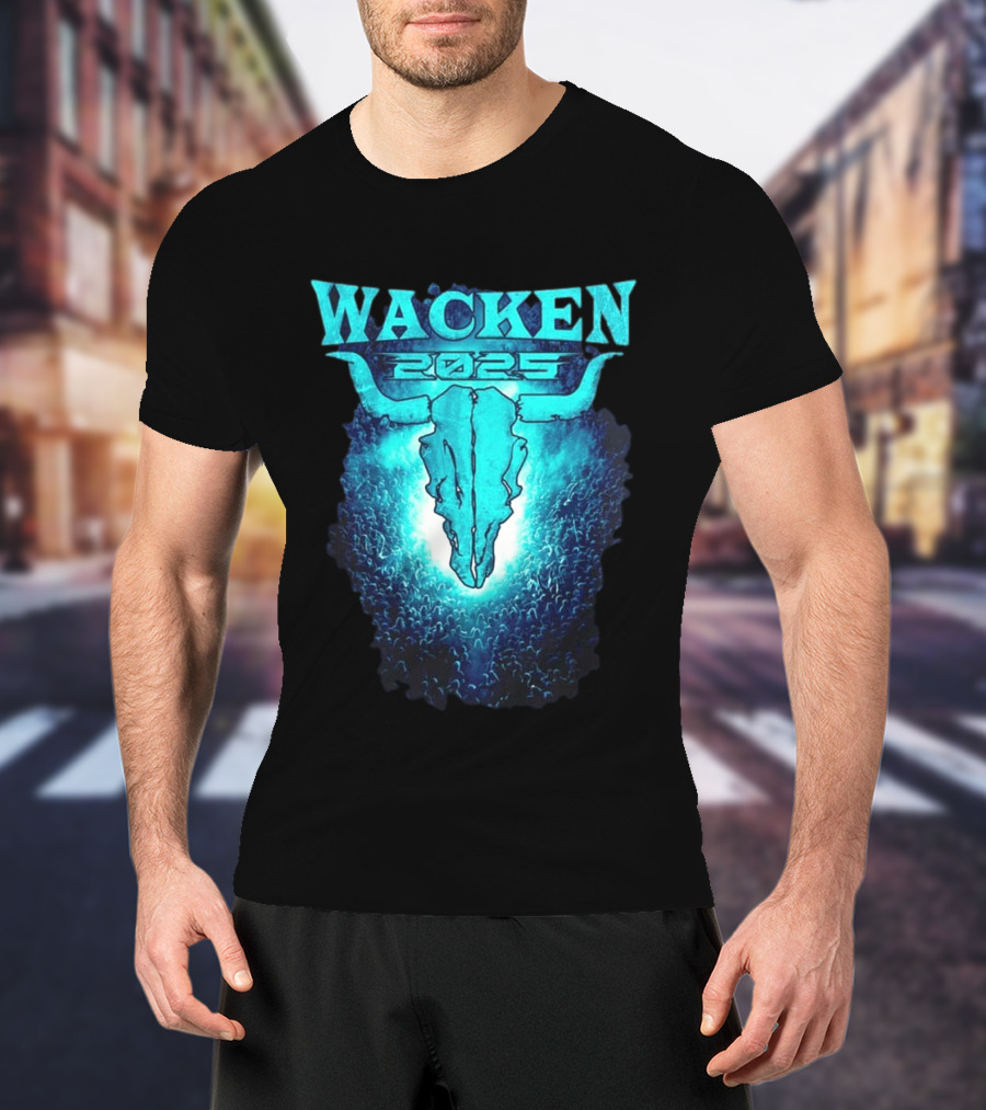 Wacken 2025 Festival Moshpit July 30 To August 2 Schleswig Holstein Germany T-Shirt