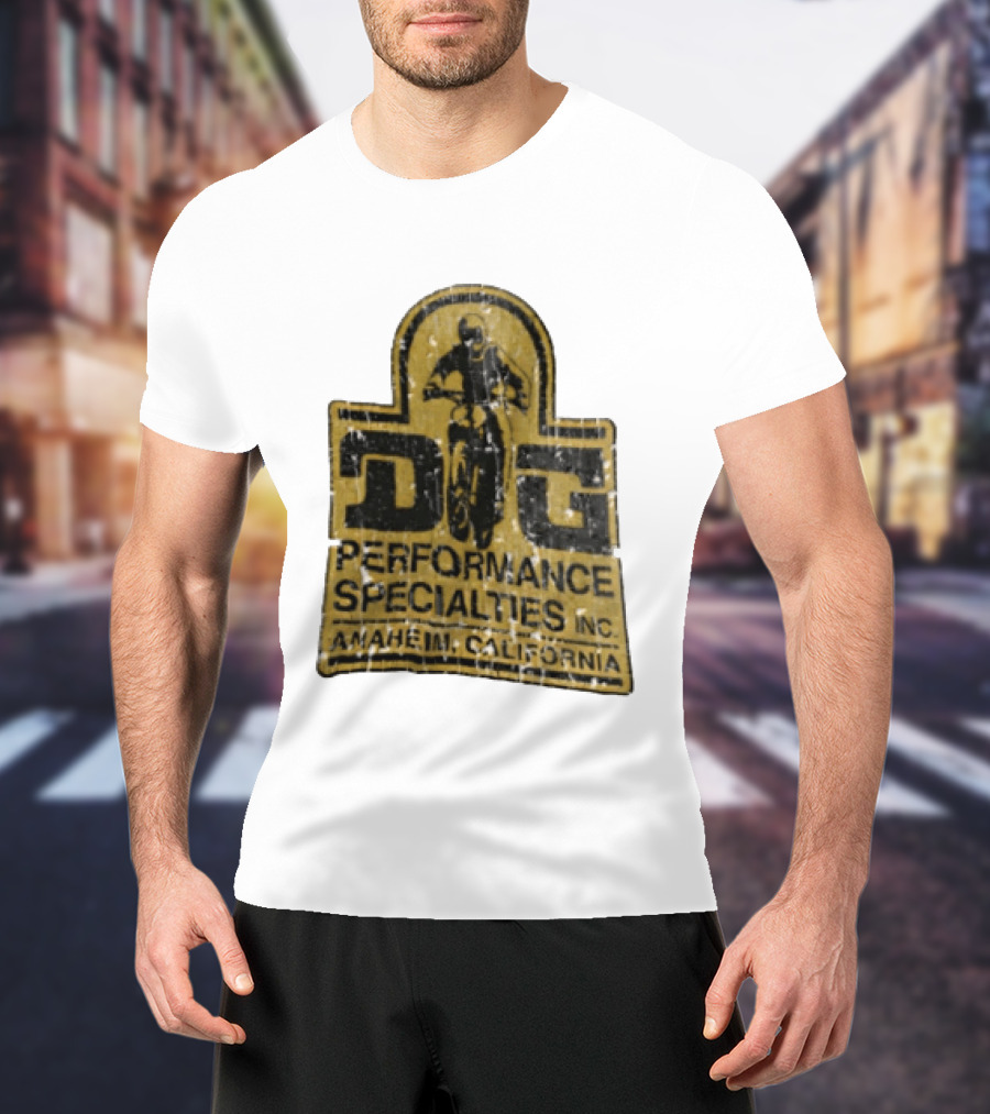 Dg Bmx 1974 Performance Specialties Inc Anaheim California T-Shirt