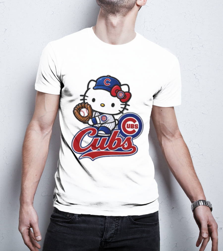 Hello Kitty Cubs 2026 MLB Baseball Chicago T-Shirt