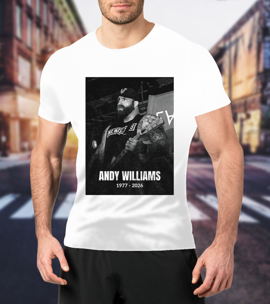 Andy Williams 1977 2026 Every Time I Die T-Shirt