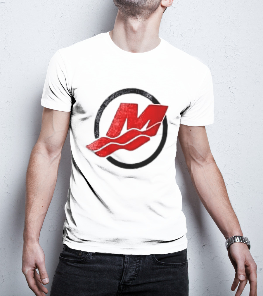 Motorsport Oversized Red M With Wave Racing T-Shirt