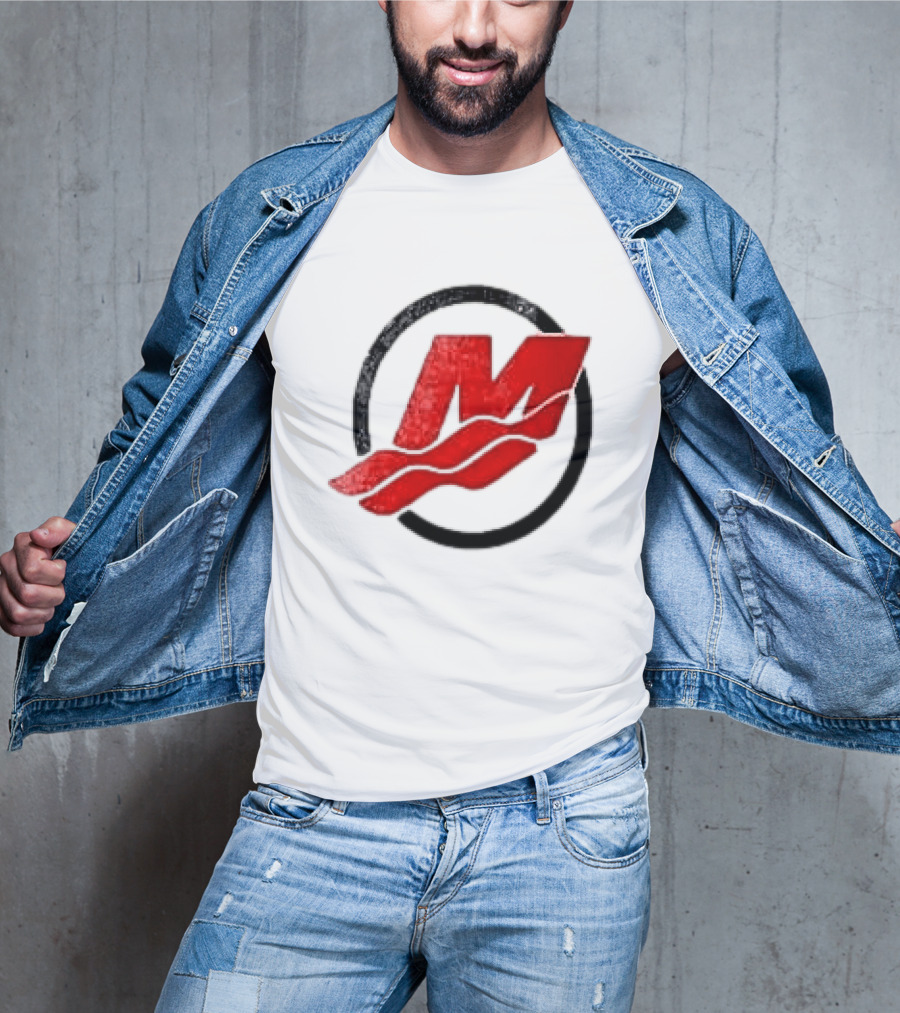 Motorsport Oversized Red M With Wave Racing T-Shirt