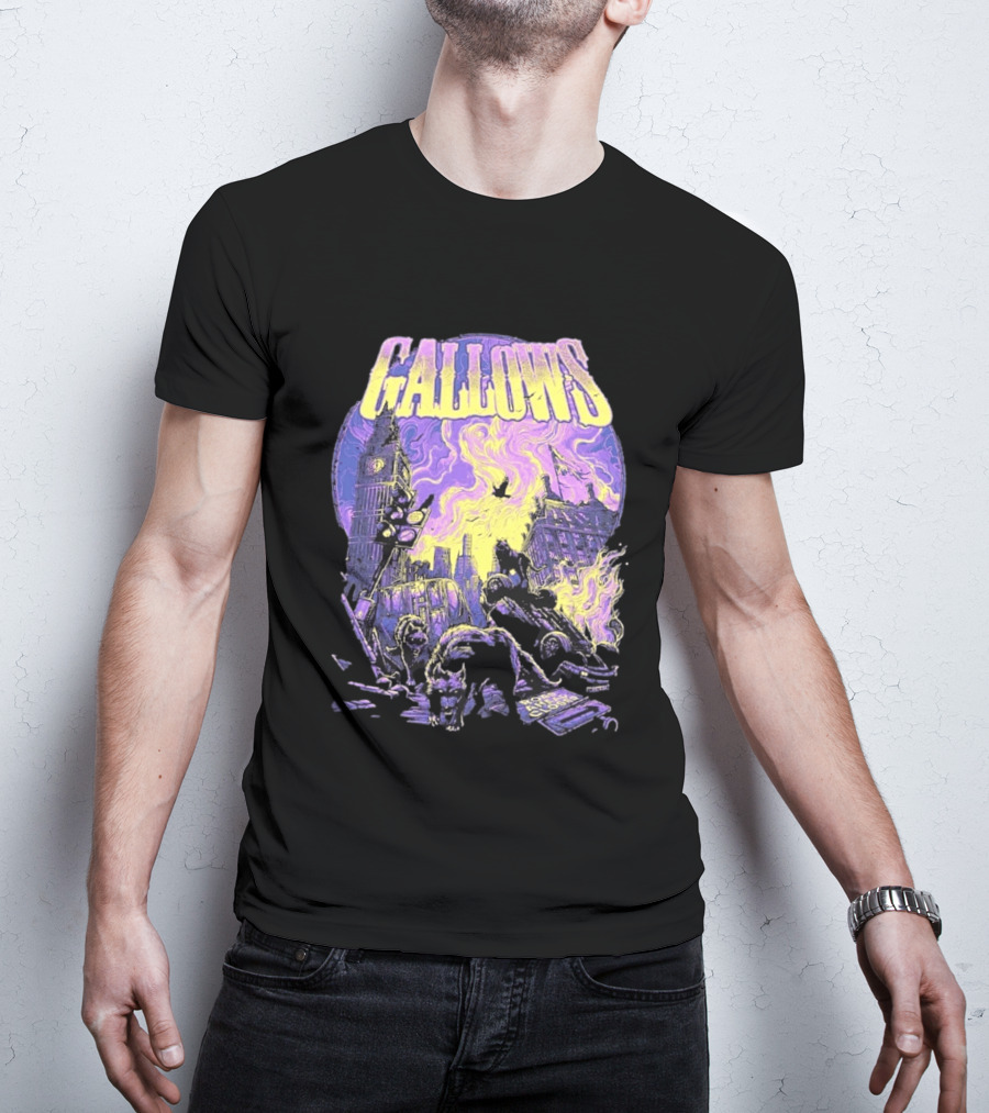 Gallows Orchestra Of Wolves Big Ben Chaos By Dan Mumford T-Shirt
