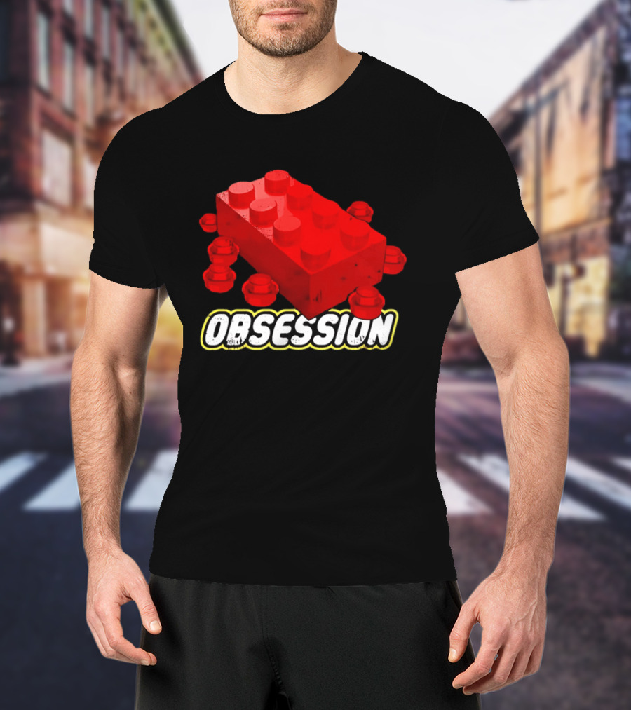 Obsession Careful Who You Play With Red Brick T-Shirt
