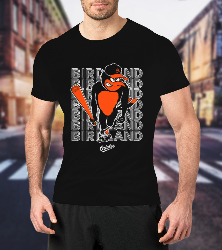 Orioles Birdland Angry Bird 2026 Giveaway T-Shirt