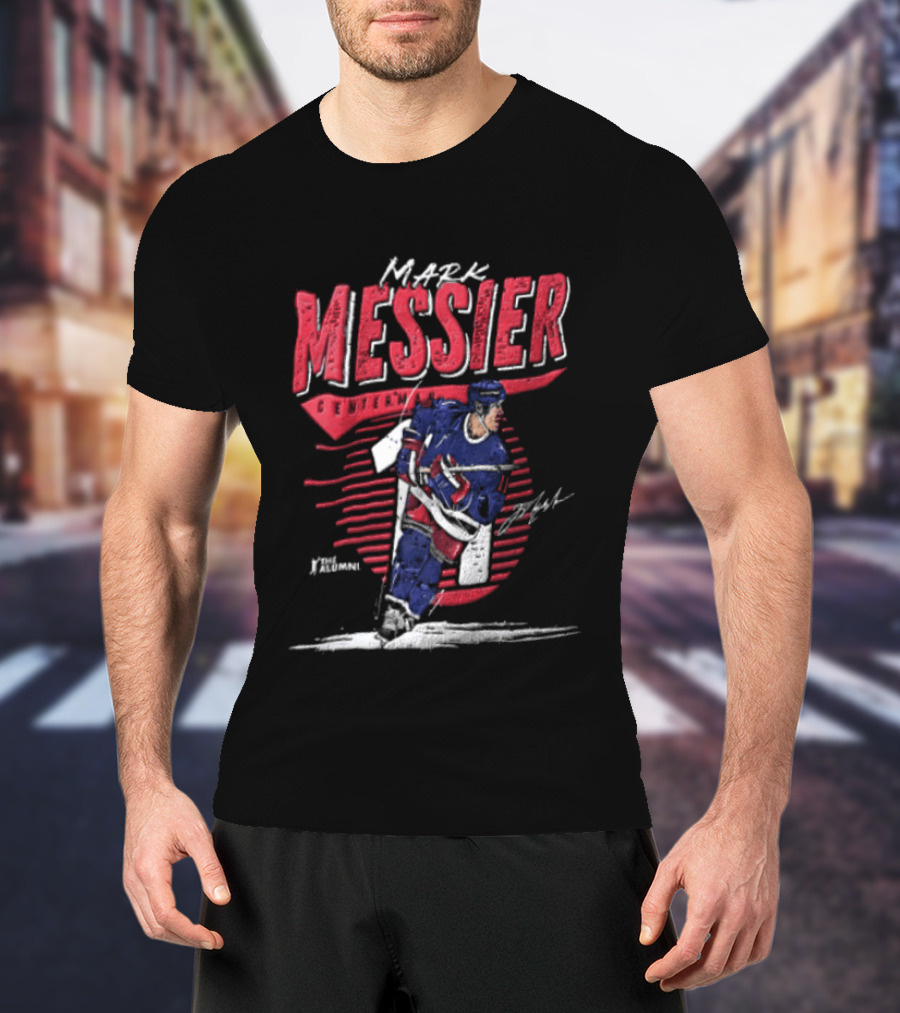 Mark Messier New York Rangers Hockey NHL Player T-Shirt