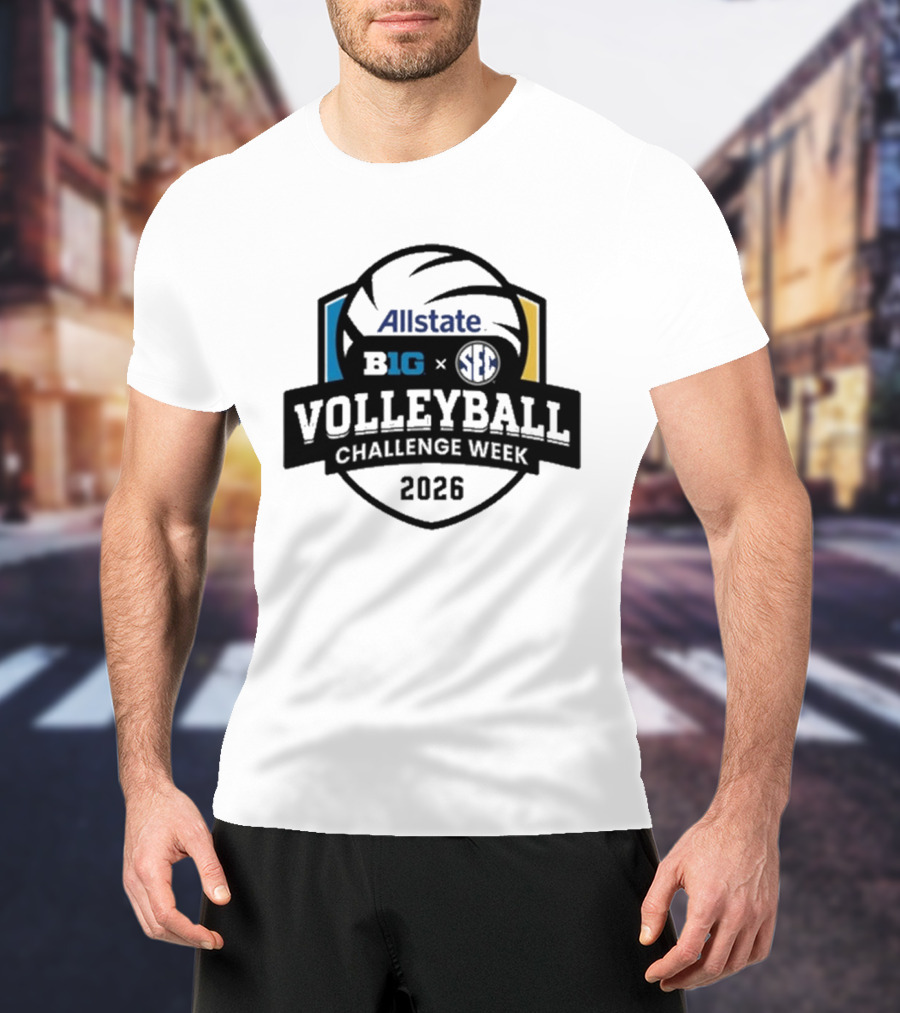 Allstate Big Ten SEC Volleyball Challenge Week 2026 T-Shirt