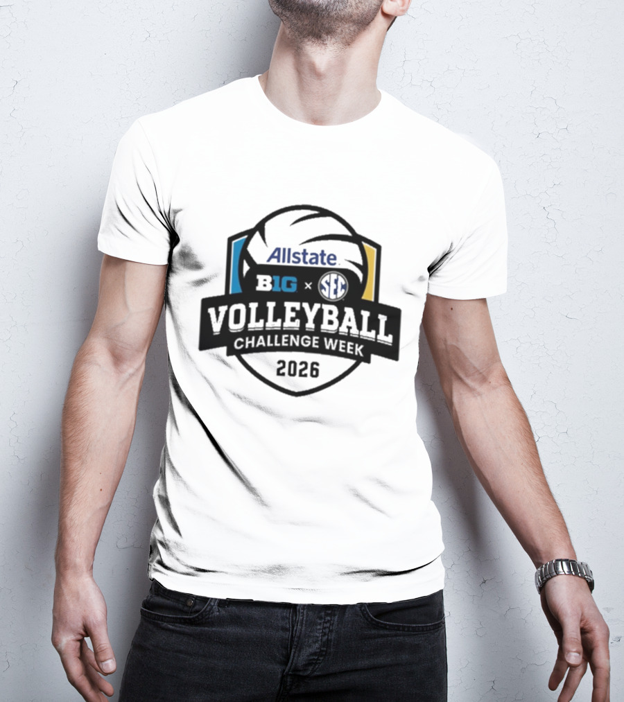 Allstate Big Ten SEC Volleyball Challenge Week 2026 T-Shirt