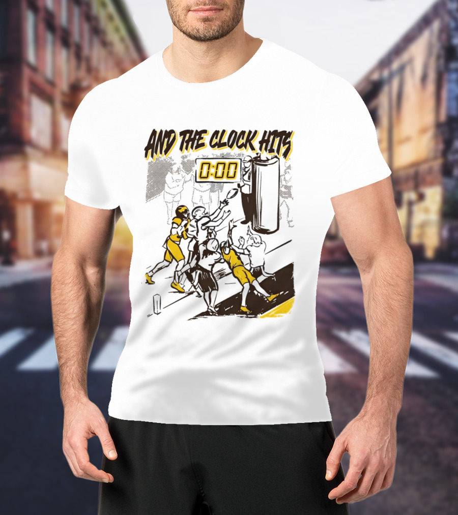 Western Michigan Broncos And The Hits 0 00 WSU Vs Michigan Sports Moment T-Shirt