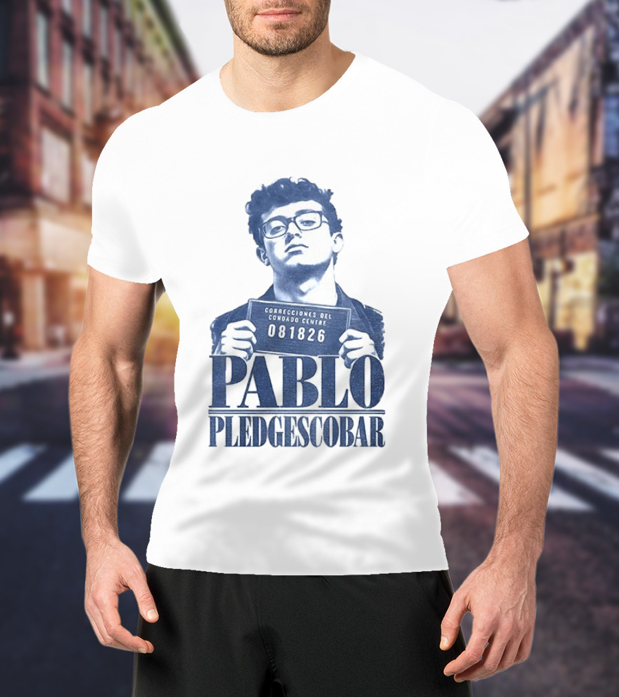 Pablo Pledgescobar Correcciones Del Condado Centre 081826 T-Shirt