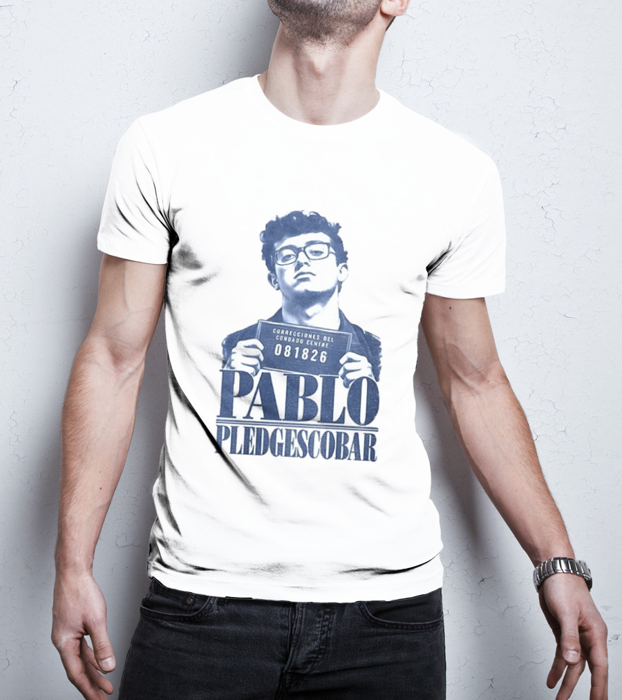 Pablo Pledgescobar Correcciones Del Condado Centre 081826 T-Shirt