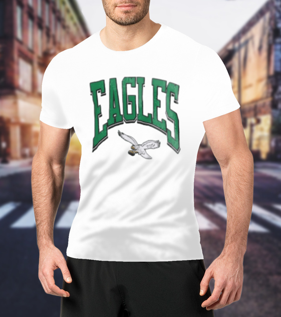 Philadelphia Eagles Vintage Sports Team Fan T-Shirt