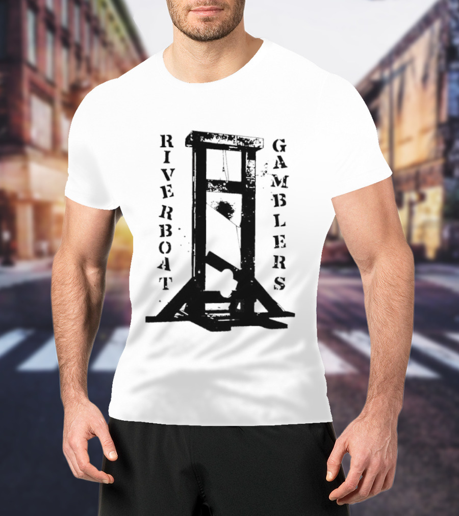 Riverboat Gamblers Guillotine Execution T-Shirt